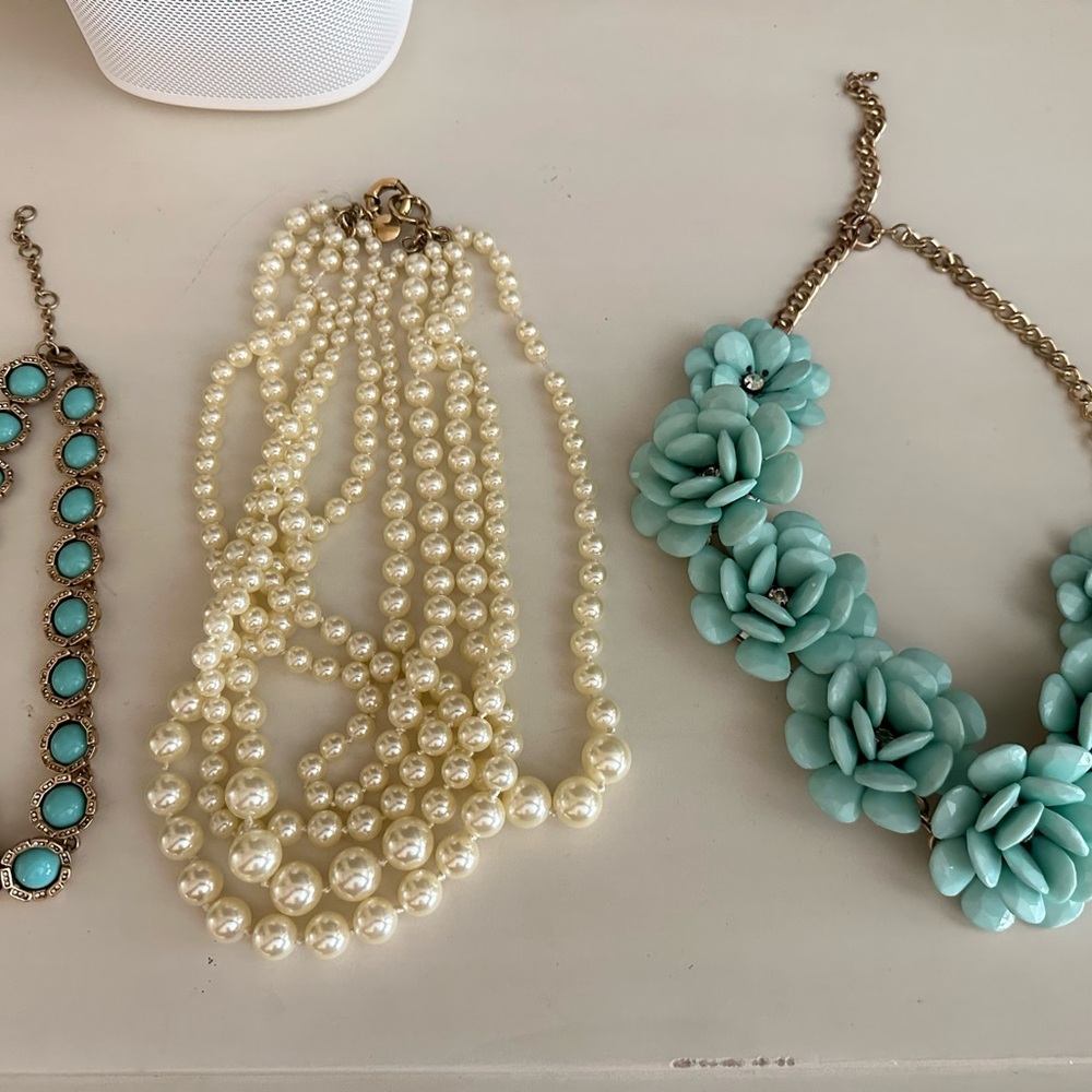 J. Crew Vintage 1990’s Necklaces.